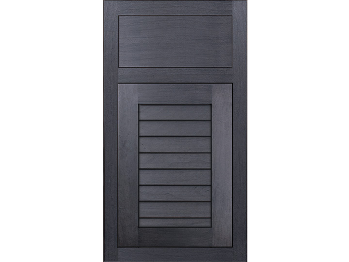Cabana Inset Cherry Thunder Door