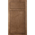 Milan Inset Maple Pecan Door
