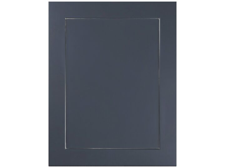 Isla door Painted in Hale Navy with Oatmeal glaze