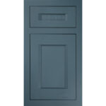 Inset Wren door in Red Oak Labrodite