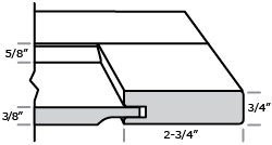 Wren Door Profile